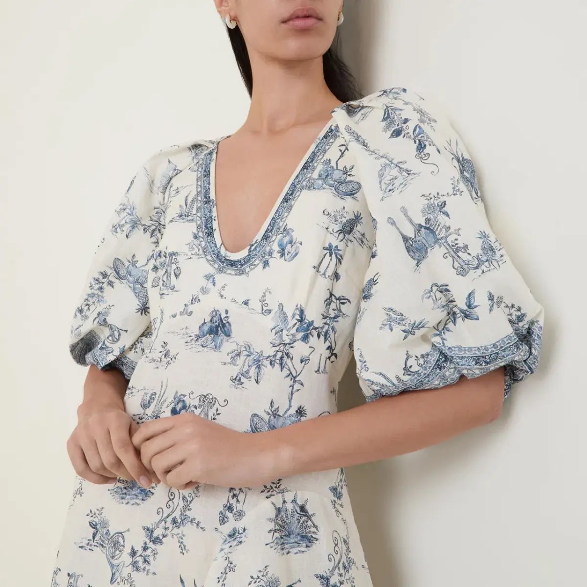 ALEMAIS Casa Midi Dress Print 8 AU photo 4