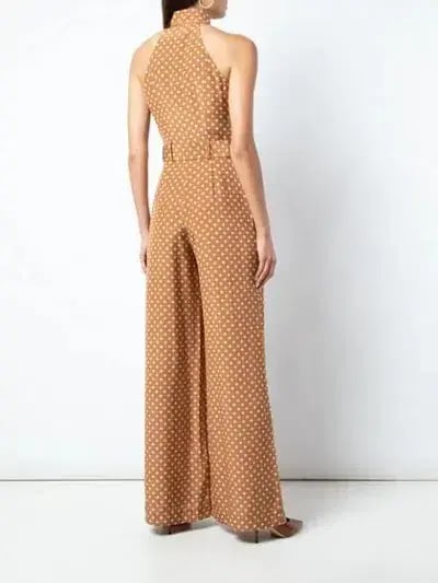 Zimmerman Espionage Silk Jumpsuit Polka Dot Size 1 / AU 10 photo 2