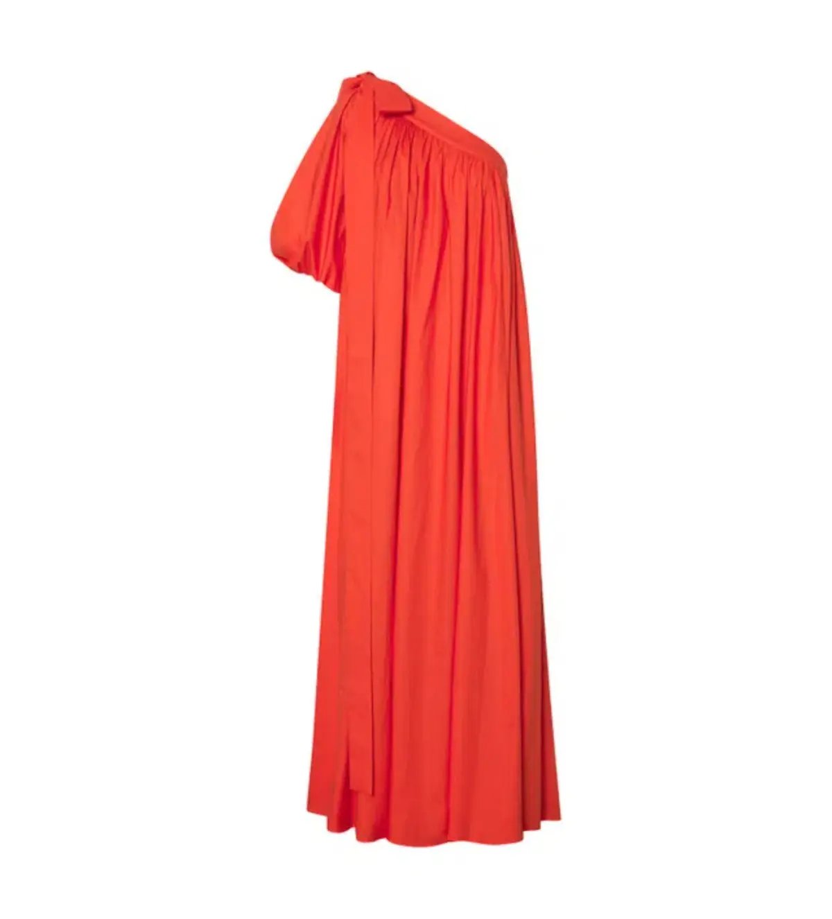Oroton One Shoulder Maxi Dress True Red Size AU 14 photo 4