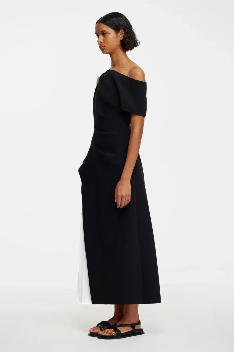 Acler Sudden Midi Dress Black Size 8 photo 3