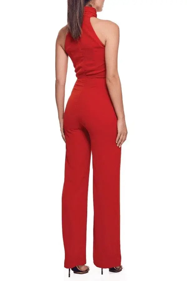 Bianca & Bridgett Scarlet Jumpsuit Red Size 10 photo 4