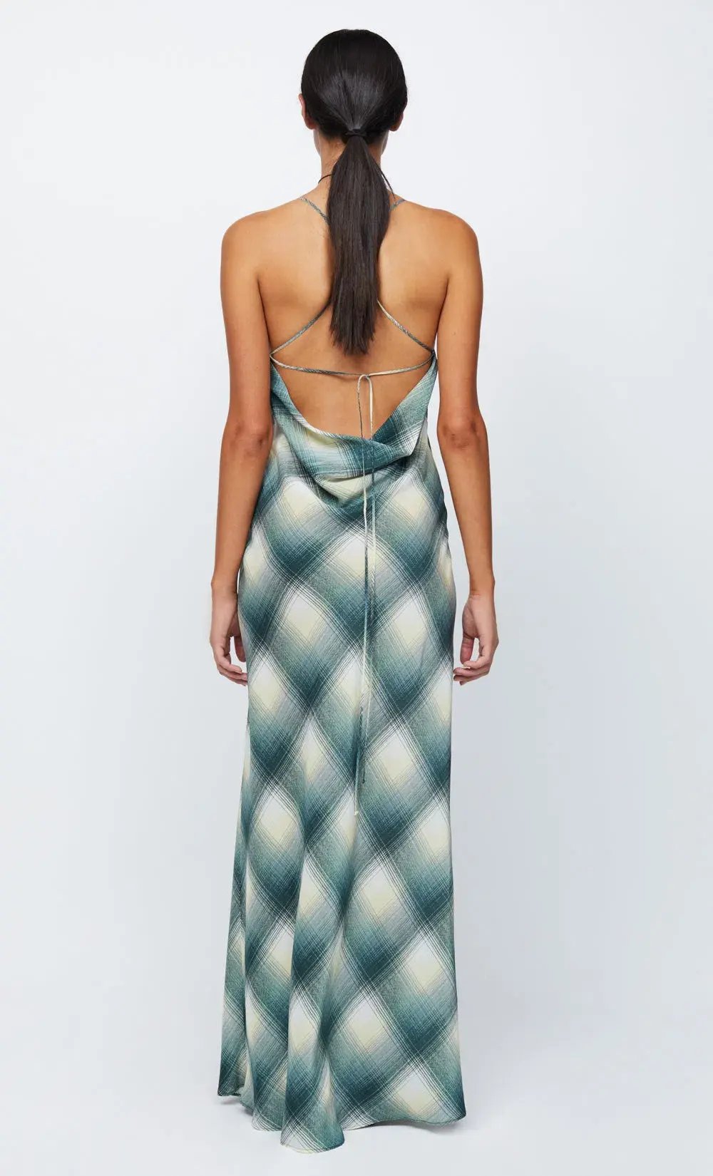 Bec & Bridge Edie Split Maxi Dress Print Size 8 photo 3