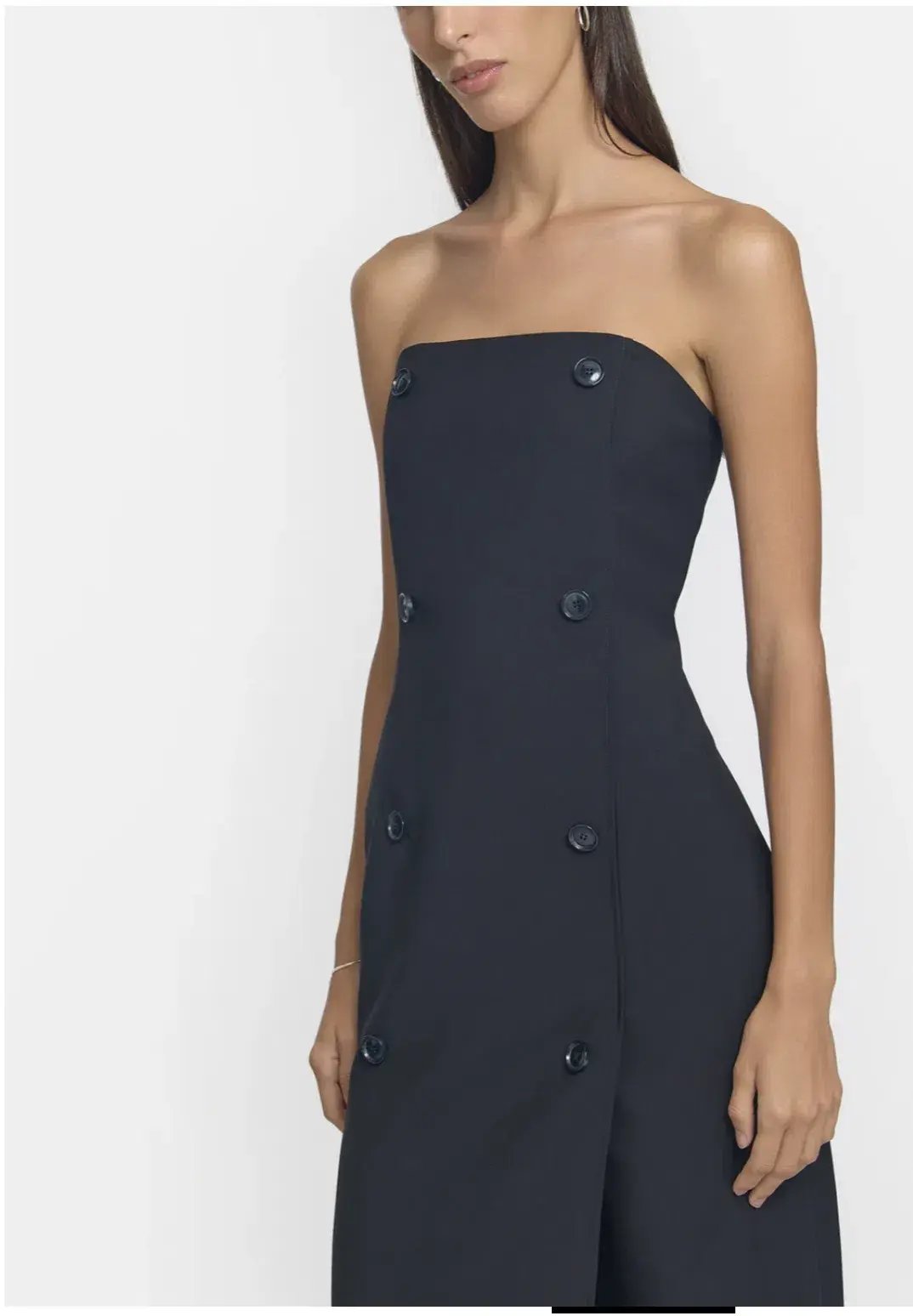 Viktoria & Woods Matrimony Strapless Dress Black Size 6 photo 2
