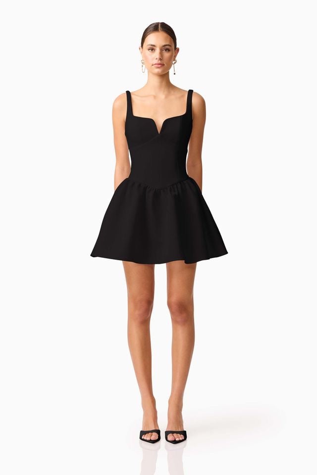 Elliatt Hester Mini Dress - Black photo 2