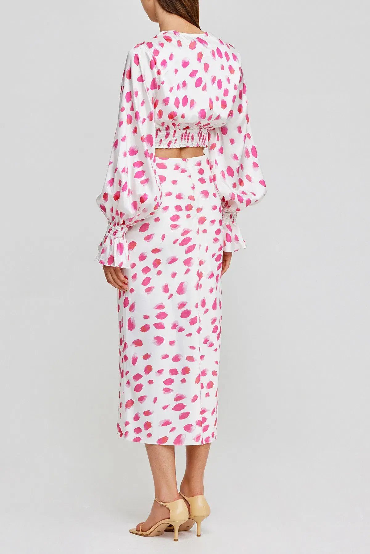 Significant Other Penny Skirt and Coco Top Set in Rose Petal Print Size 6 photo 3