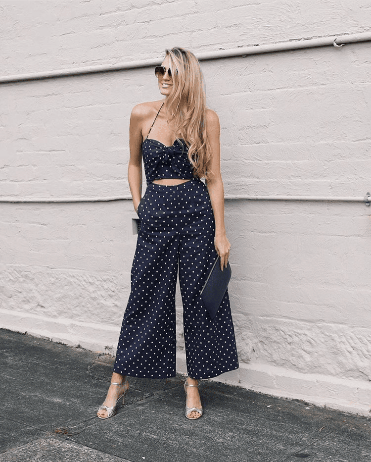 Zimmermann Prima Dot Jumpsuit Mink Dot Size 6 photo 2