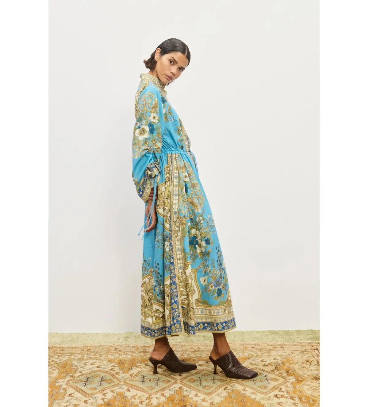 Alemais Cassie Pool Midi Dress Multi Size 10 photo 3