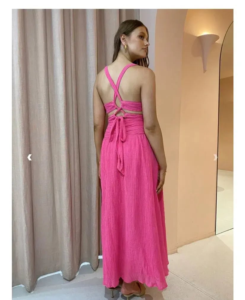 Issy Hoops Dress in Blossom Pink Size AU 6 photo 2