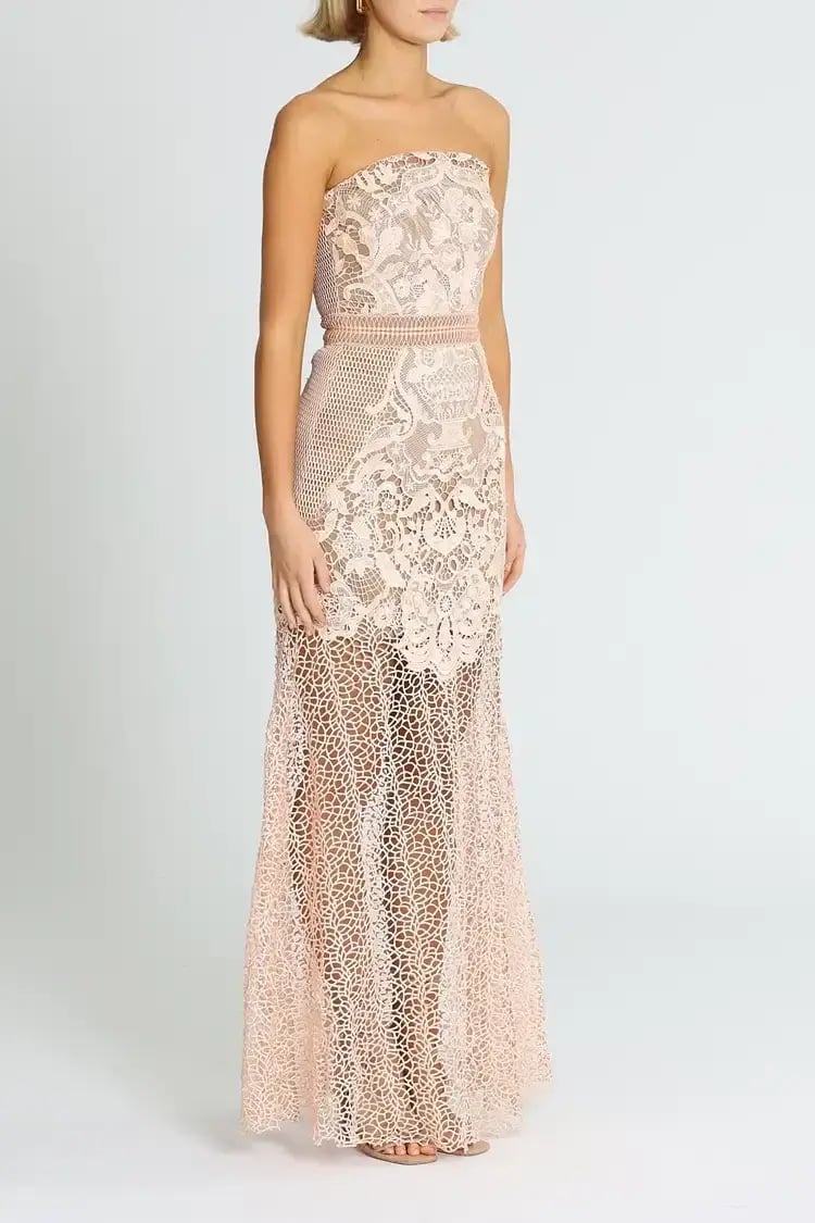 Grace and Hart Adele Gown Blush Size 6 photo 2