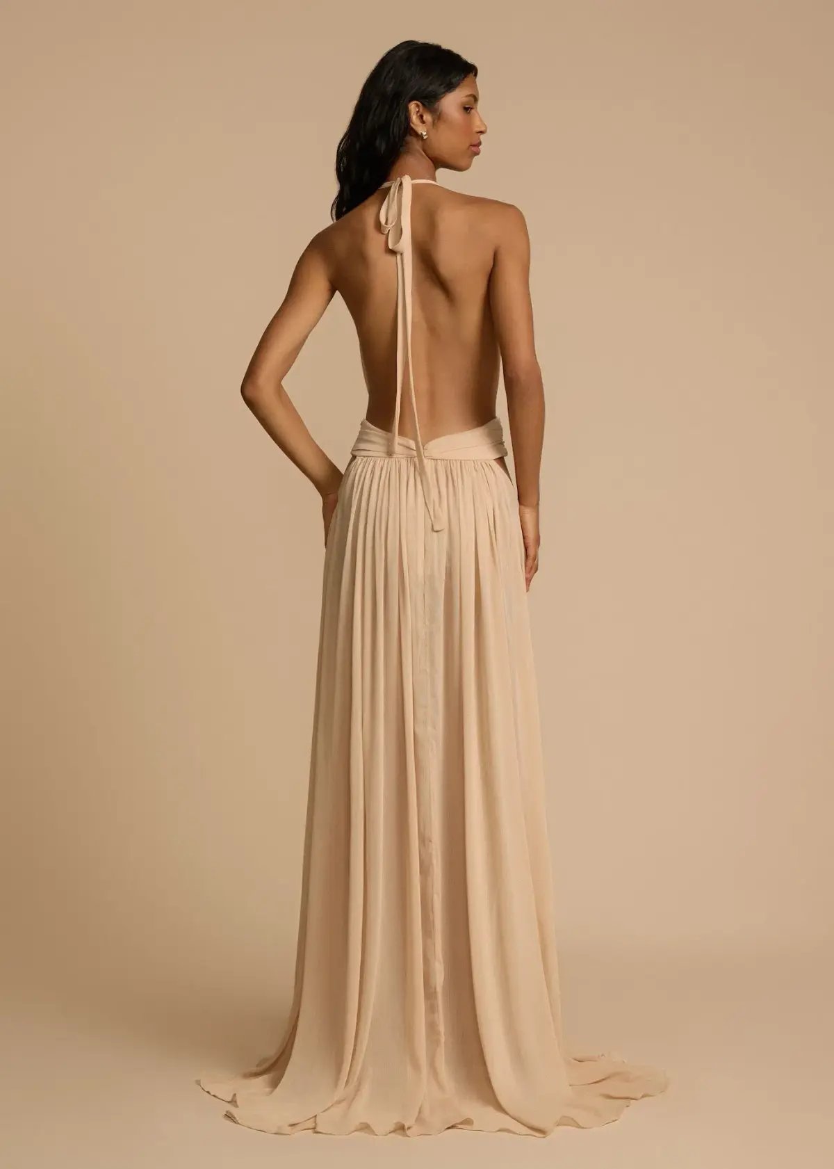 Arcina Ori Florence Maxi Dress Vintage Stone Nude Size XS / AU 6 photo 2