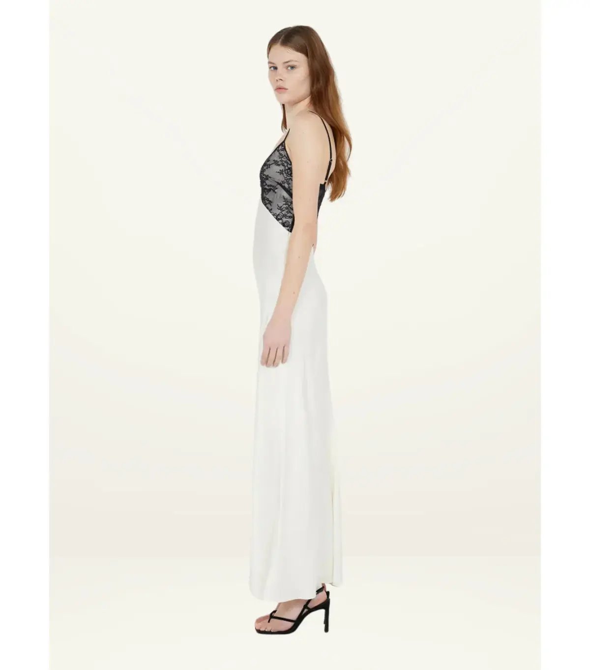 Bec & Bridge Tereza Keyhole Maxi Dress Ivory/Black Size AU 8 photo 2