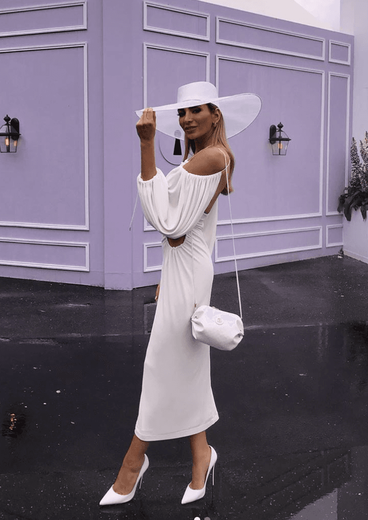 Dion Lee Viscose Jersey Gather Dress Size 8 photo 4