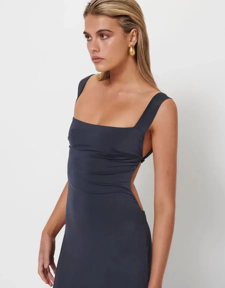 Effie Kats Helena Gown Thunder Size XS /Au 6 photo 2