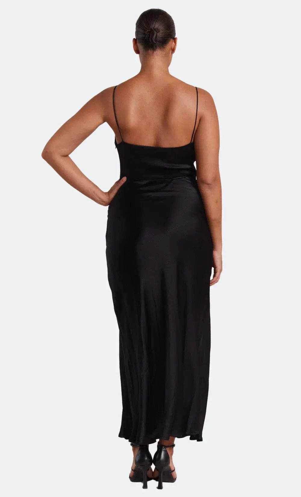 Bec and Bridge Moon Dance Midi Dres Black Size 14 photo 3