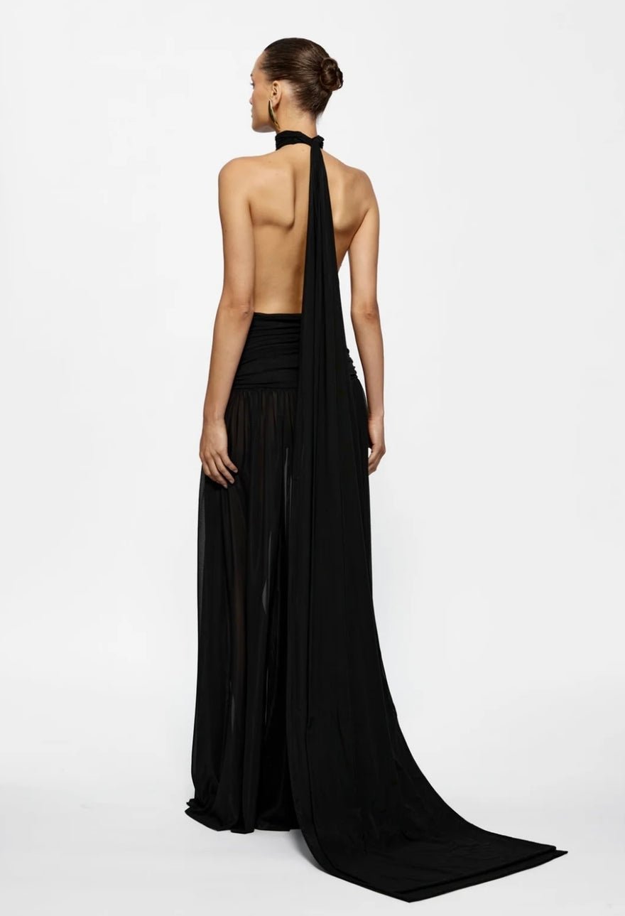 Effie Kats Verity Gown In Black photo 2