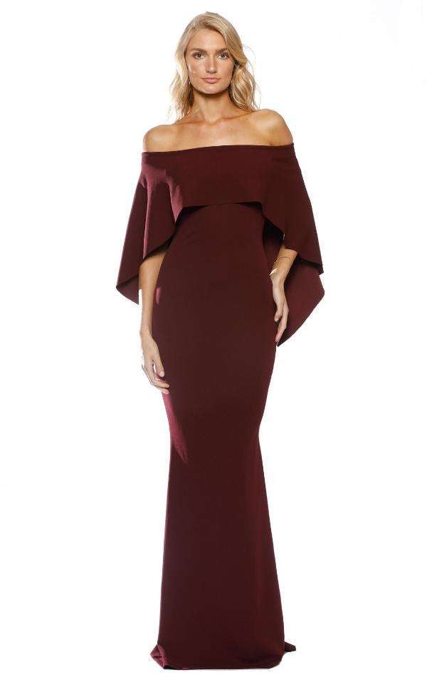 Composure Gown in Wine photo 4