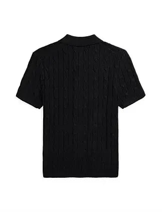 Ralph Lauren Cable-knit Polo Cardigan Black photo 6