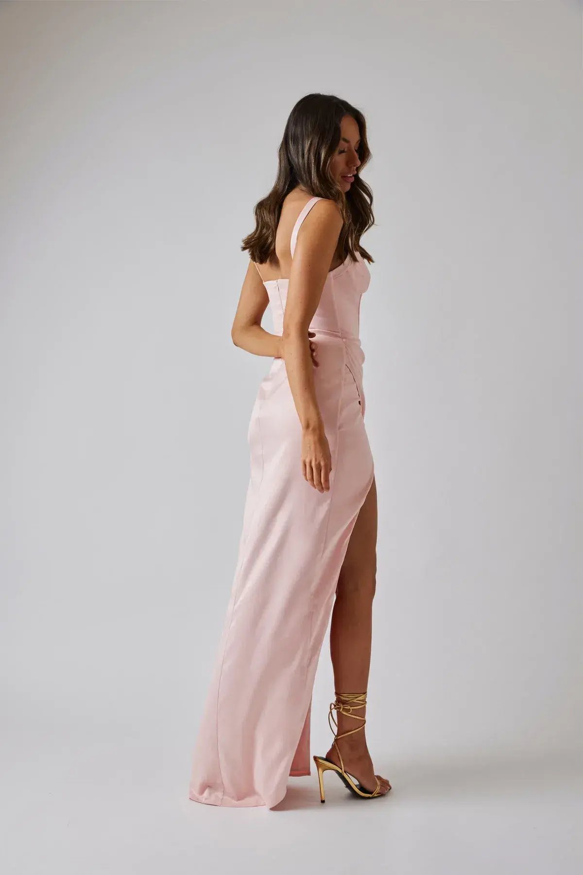 Bianca and Bridgett Peony Dress Blush Size 16 photo 4
