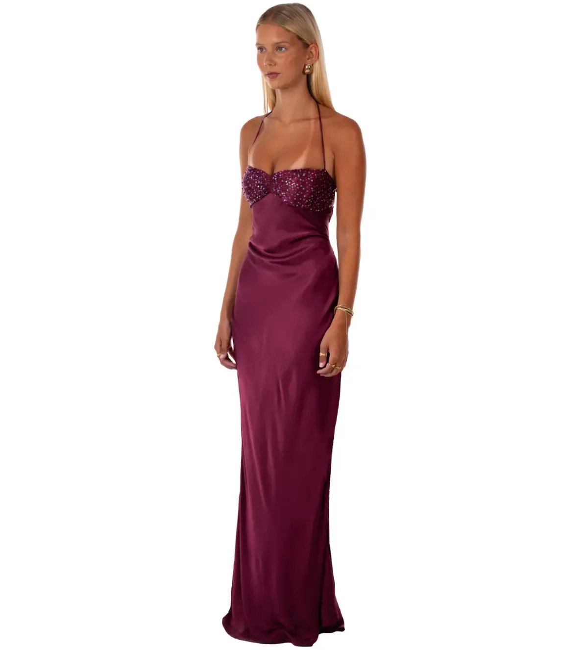 I Am Delilah Berry Jade Maxi Dress in Red Size XS AU 6 photo 2