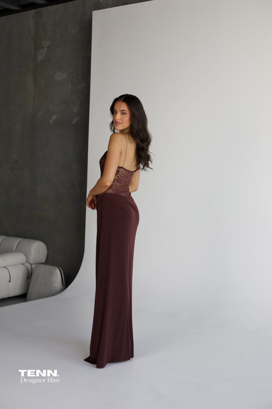 Natalie Rolt Sloane Dress - Espresso photo 3