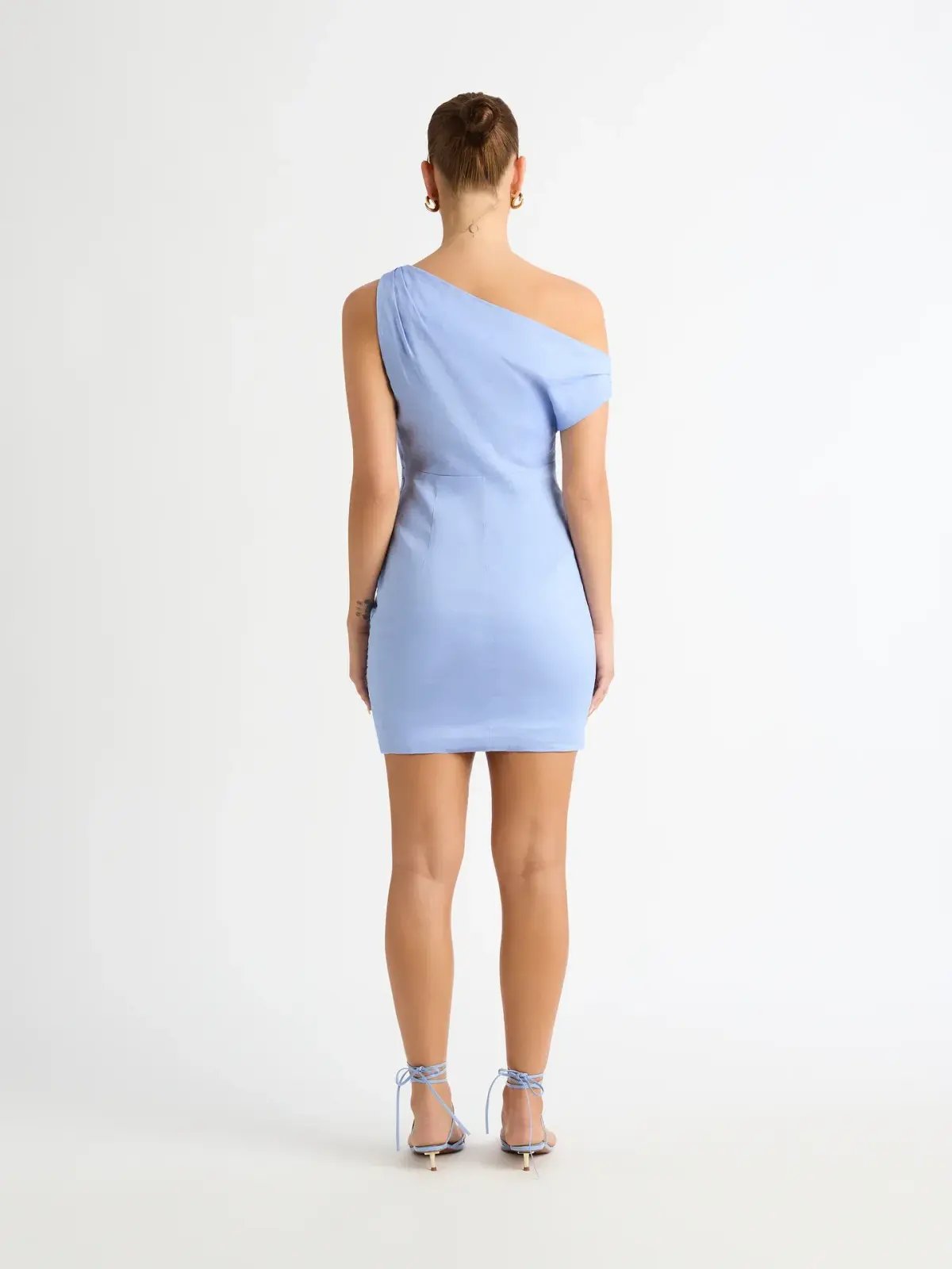 Sheike Anastasia Mini Dress Corn Blue Size AU 14 photo 2