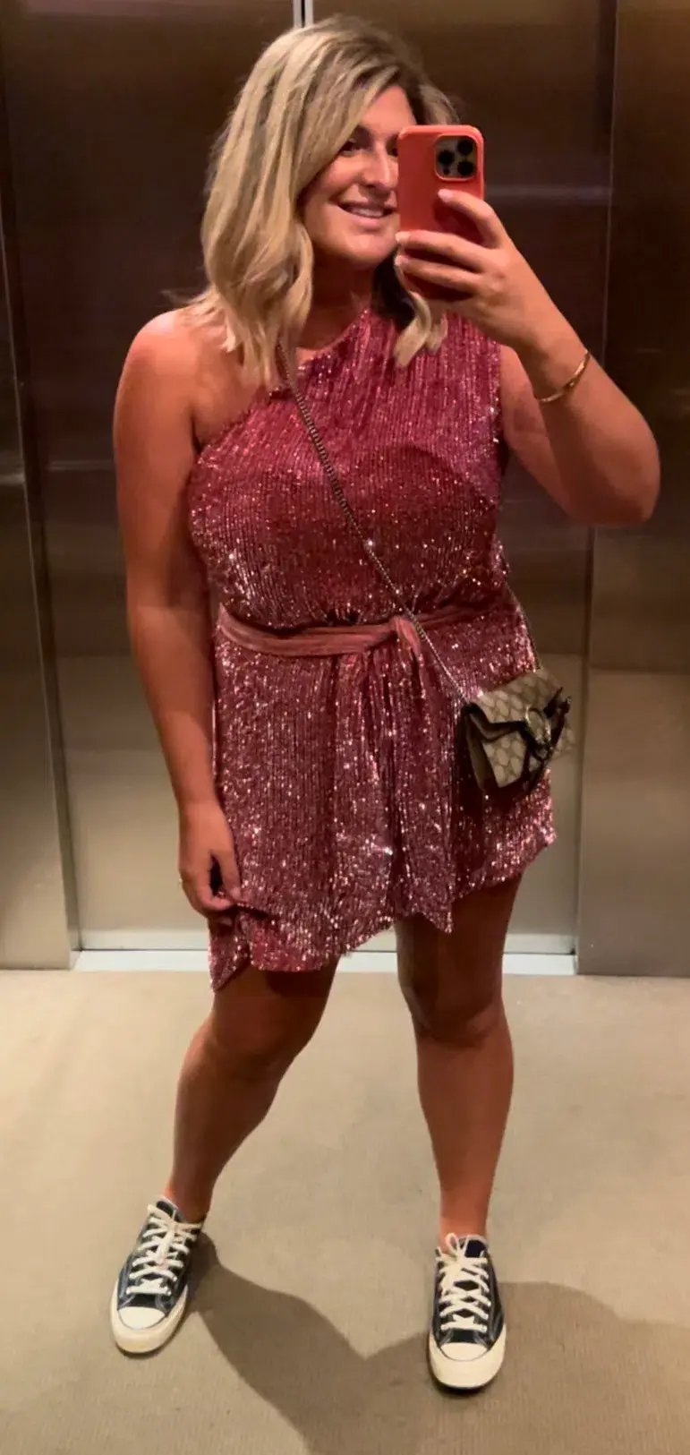 Retrofete Ella Dress Fuchsia Size 12 photo 8