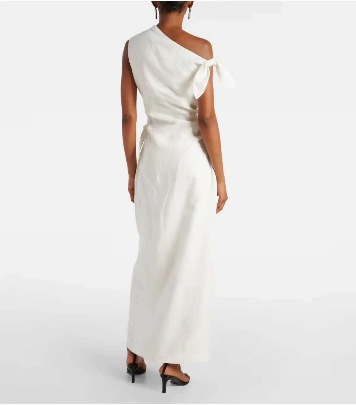 Sir The Label Tamara Linen Maxi Dress Ivory Size 1 / AU 8 photo 2