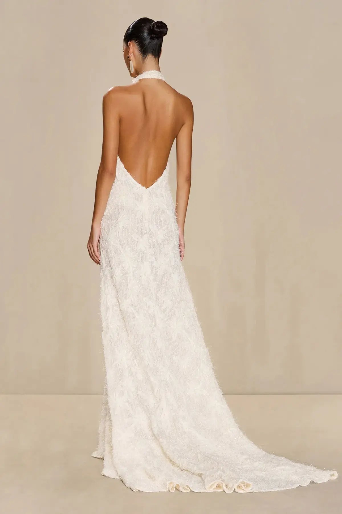 Sonya Moda Noorah Gown in Créme Off-White Size XS / AU 6 photo 3