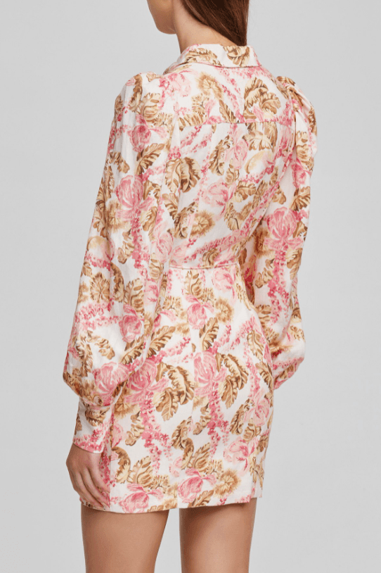 Significant Other Leonie Mini Dress Print Size 10 photo 3