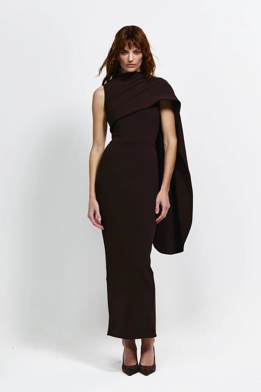Effie Kats Romi Dress - Coffee photo 3