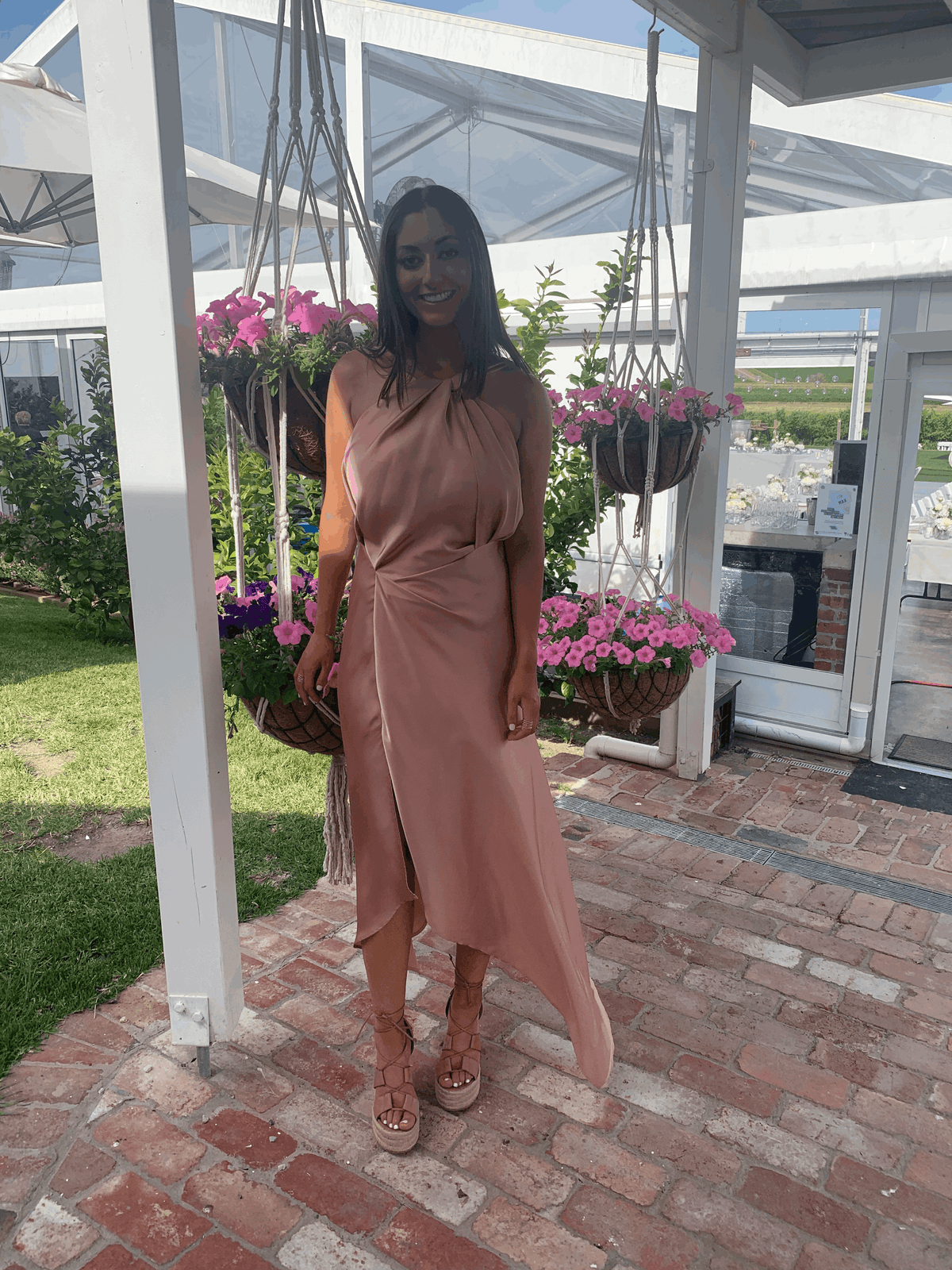 One Fell Swoop- Audrey dress in dusty rose photo 3