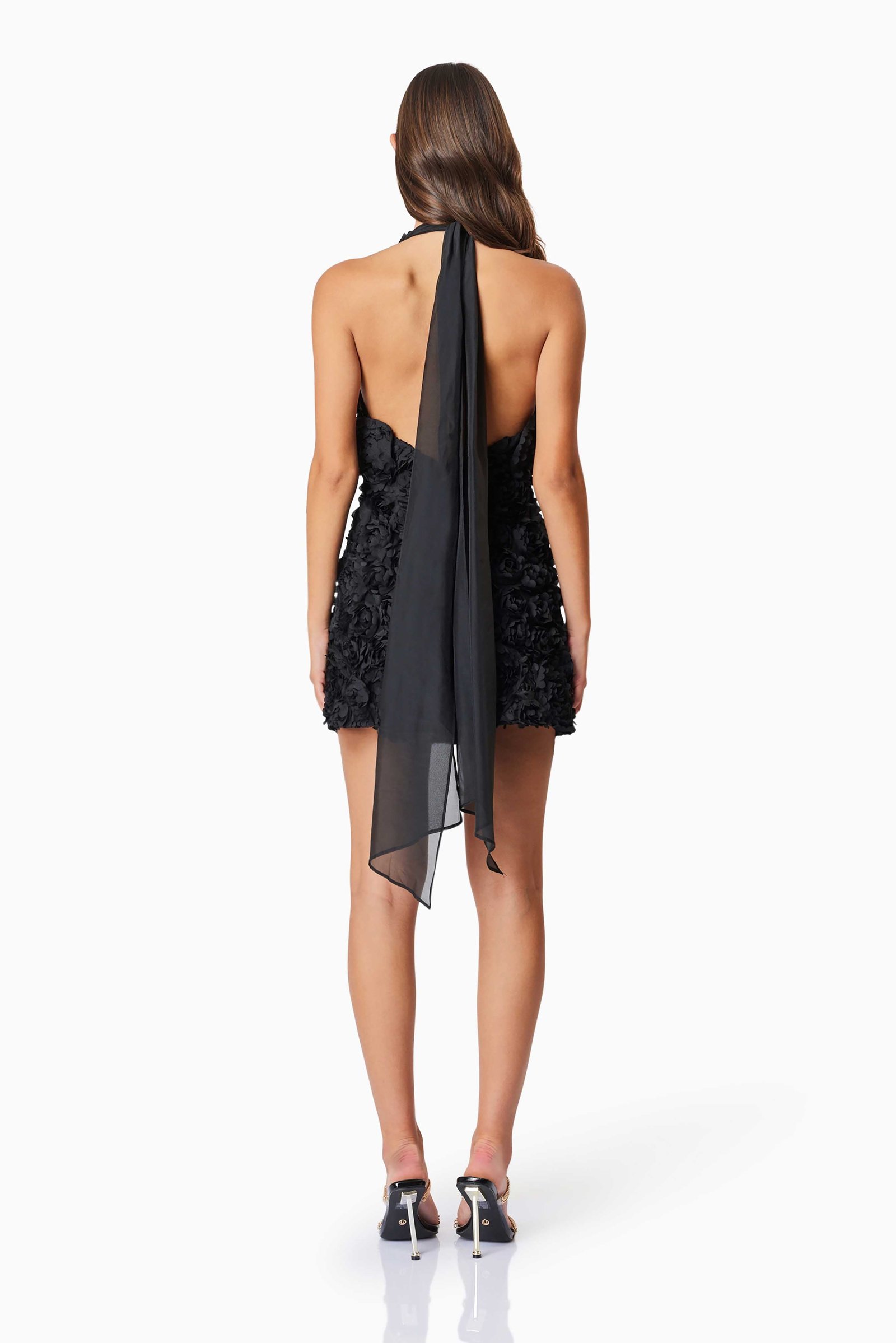 ELLIATT MEGAN MINI DRESS - BLACK photo 6