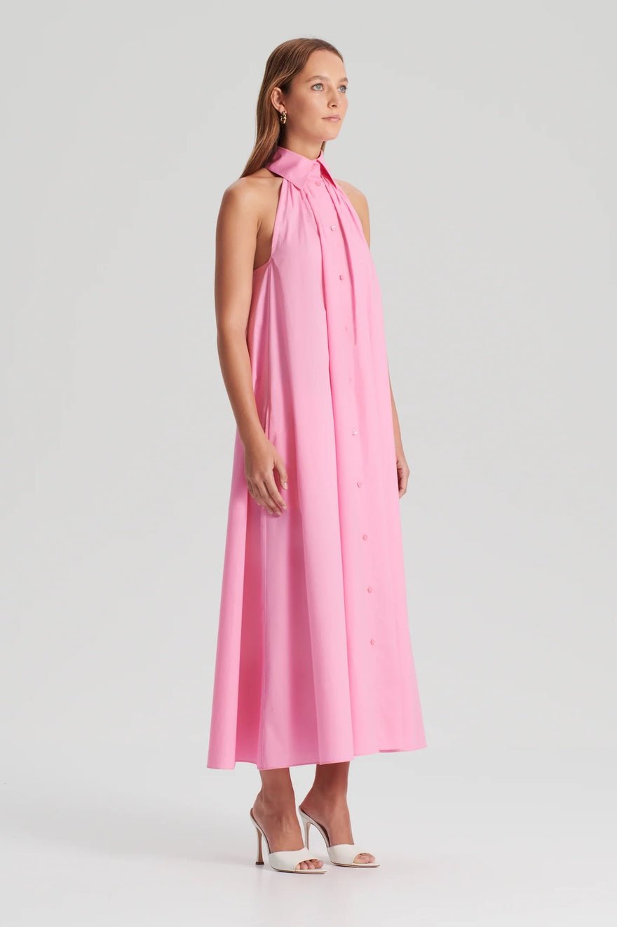 Scanlan Theodore Parachute Sleeveless Shirt Dress - Pink photo 4