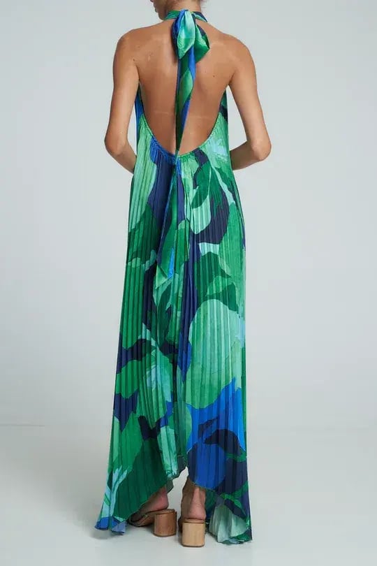 L'idee Opera Gown in Capri Green Size 12 photo 4