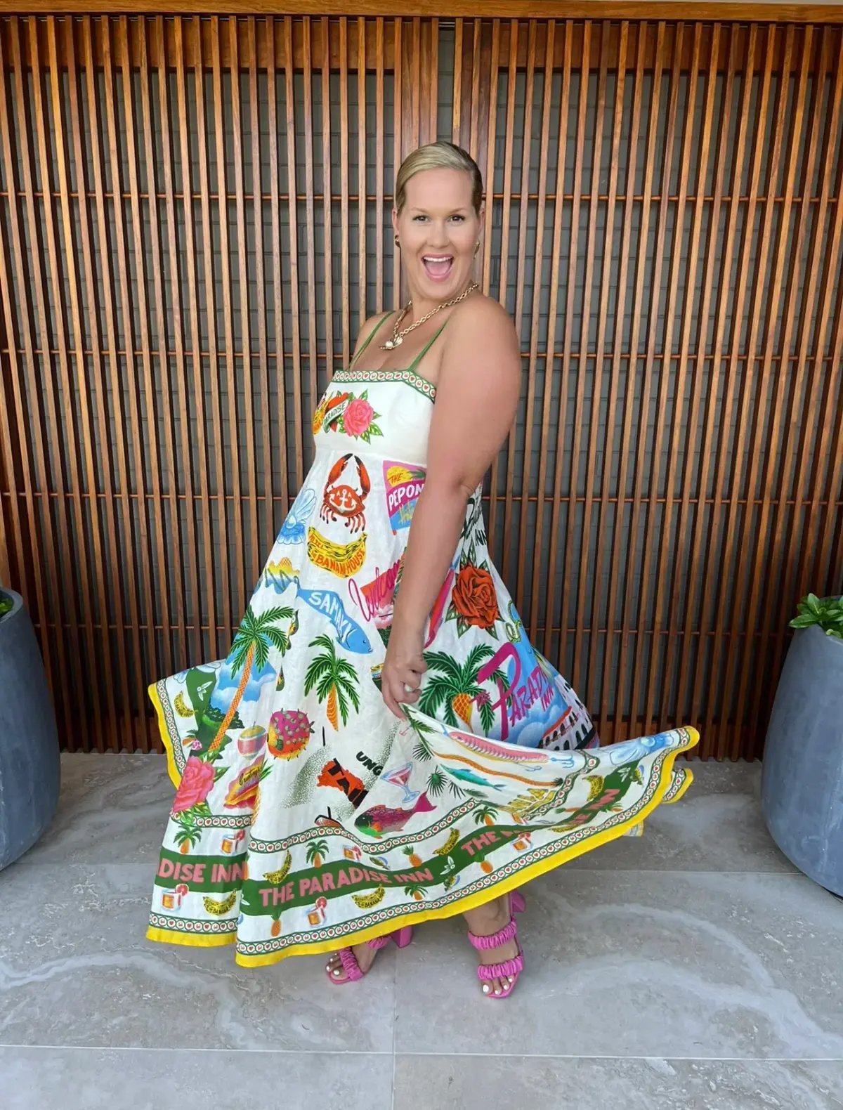 Alemais Paradiso Sundress in Multi Size AU 16 photo 3
