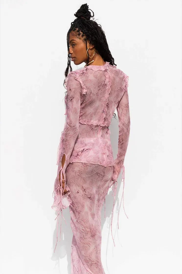 Rat & Boa Cobra Set in Pink Size L/ AU 12 photo 5