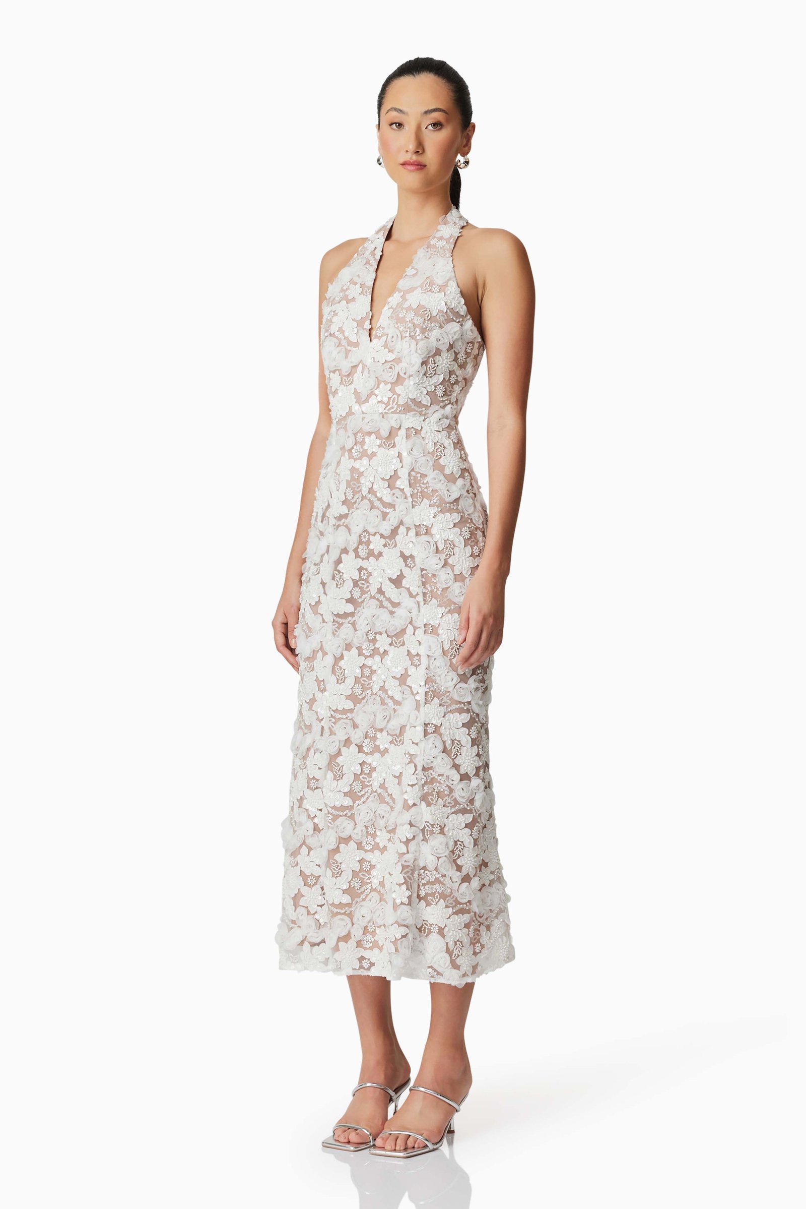 ELLIATT VONI MAXI DRESS - IVORY photo 4