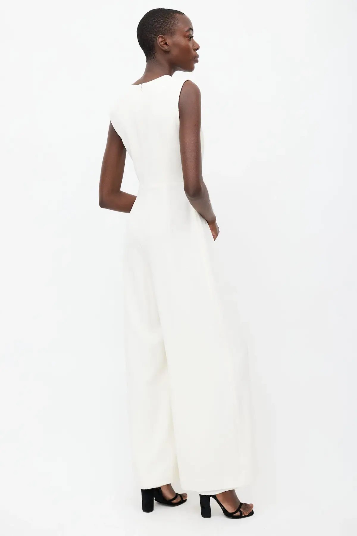 Zimmermann Baton Jumpsuit Pearl Size 8 photo 3