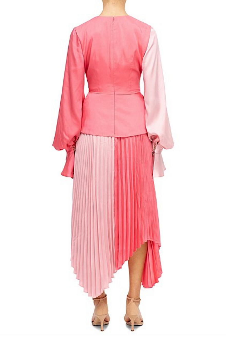 Acler Empire Dress In Pink photo 4