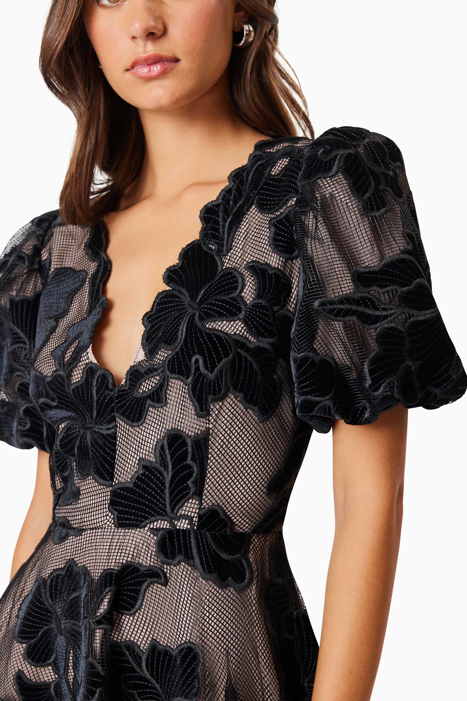 ELLIATT ZARA PARTY MINI DRESS - BLACK photo 4