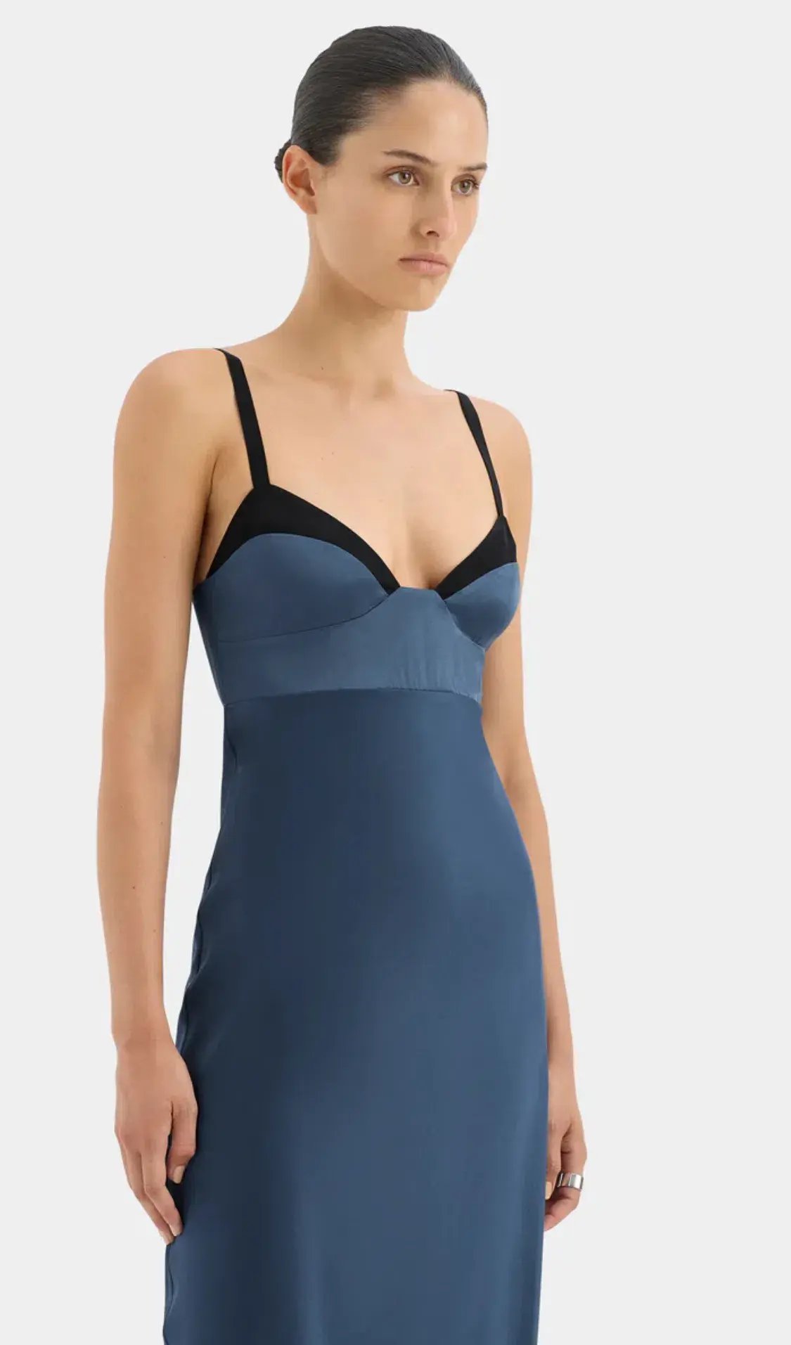 Sir The Label  Depeche Balconette Gown Blue Size 3 / AU 12 photo 4