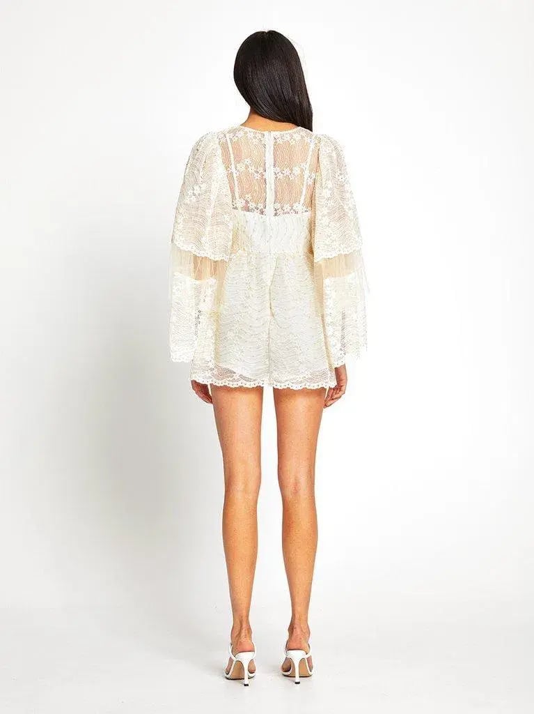 ALICE MCCALL CREME MOONSTRUCK MINI DRESS - SIZE 8 AU/4 US (RRP $395) photo 2