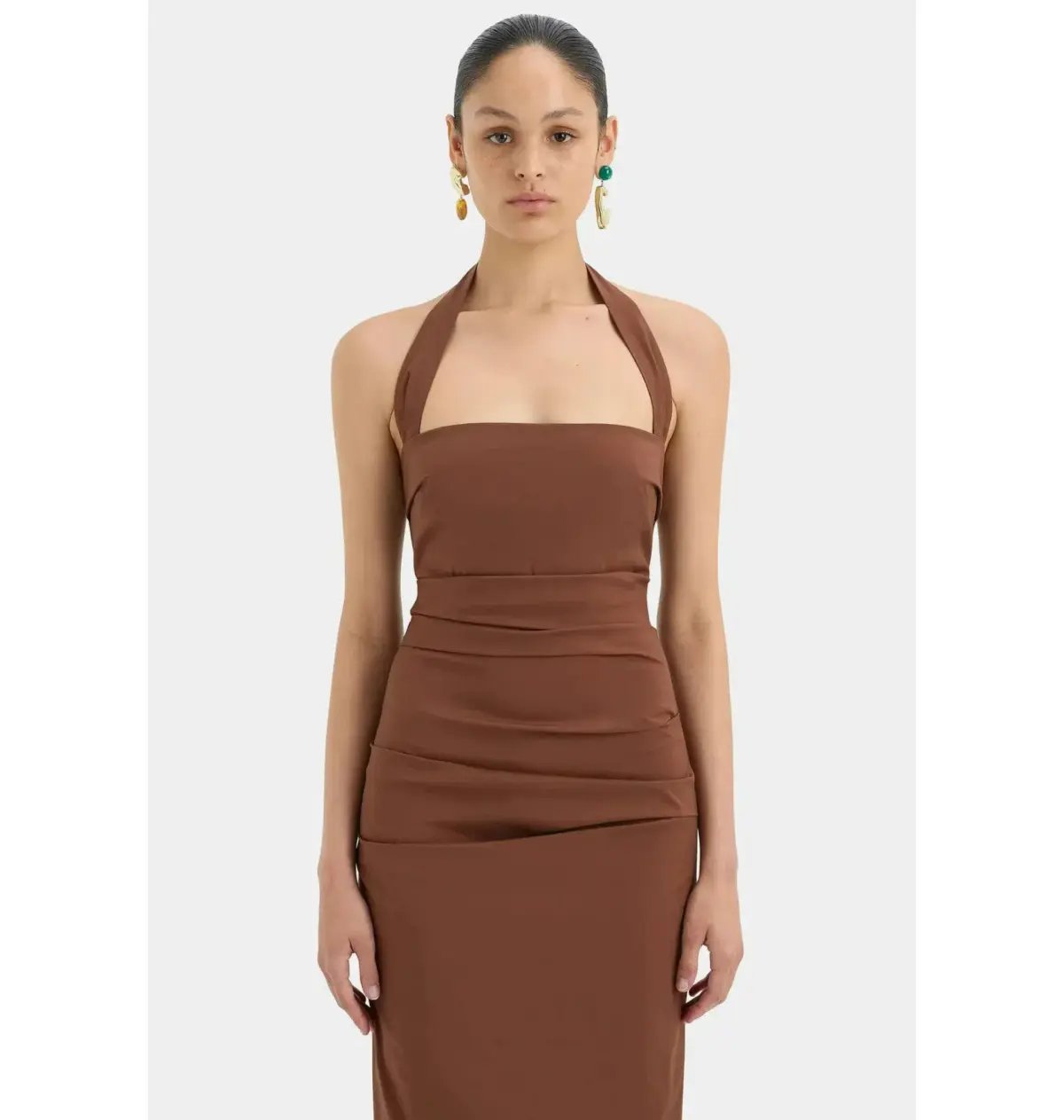 Sir the Label Nikki Gown in Brown Size 1 / AU 8 photo 2