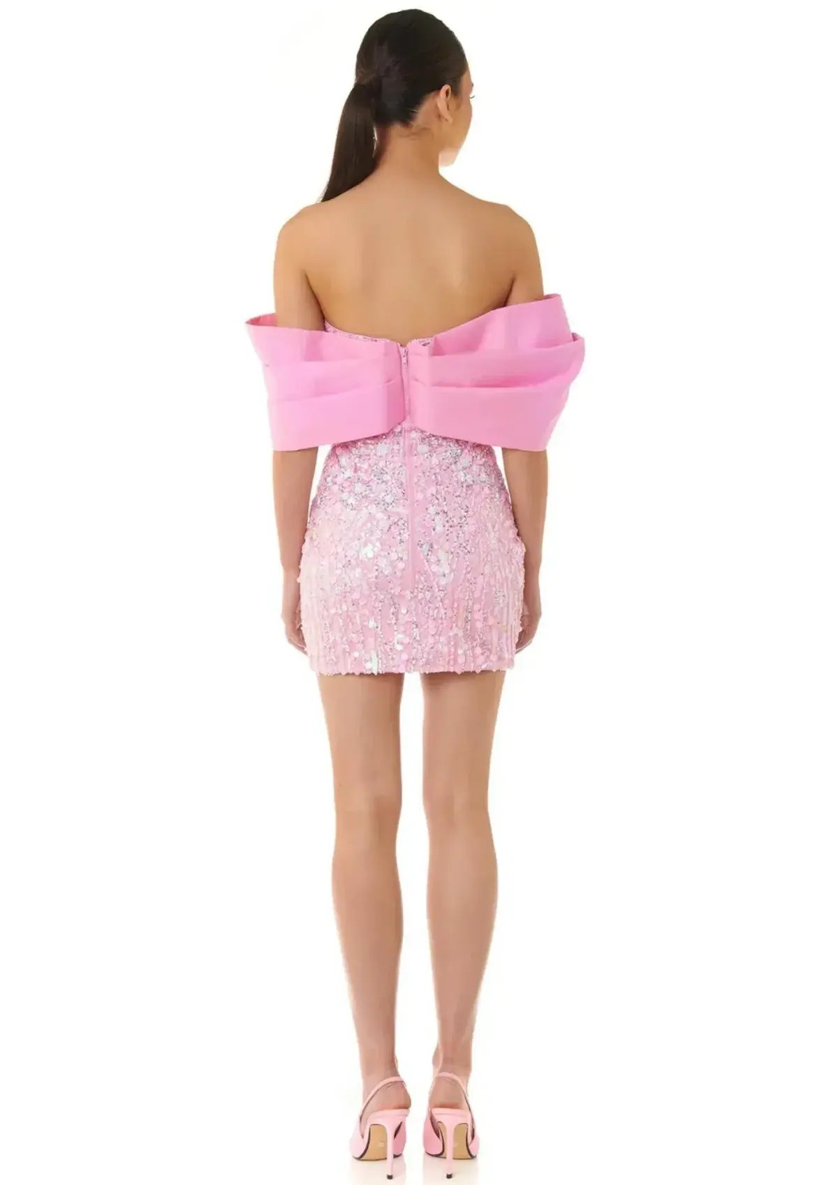 Eliya The Label Bianca Dress Pink Size M / AU 10 photo 4
