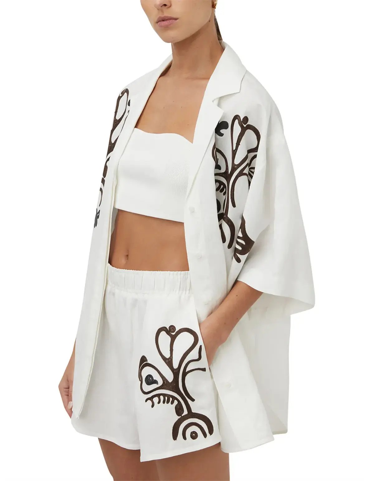 Camilla and Marc Catalina Set White Size 8/10 photo 2
