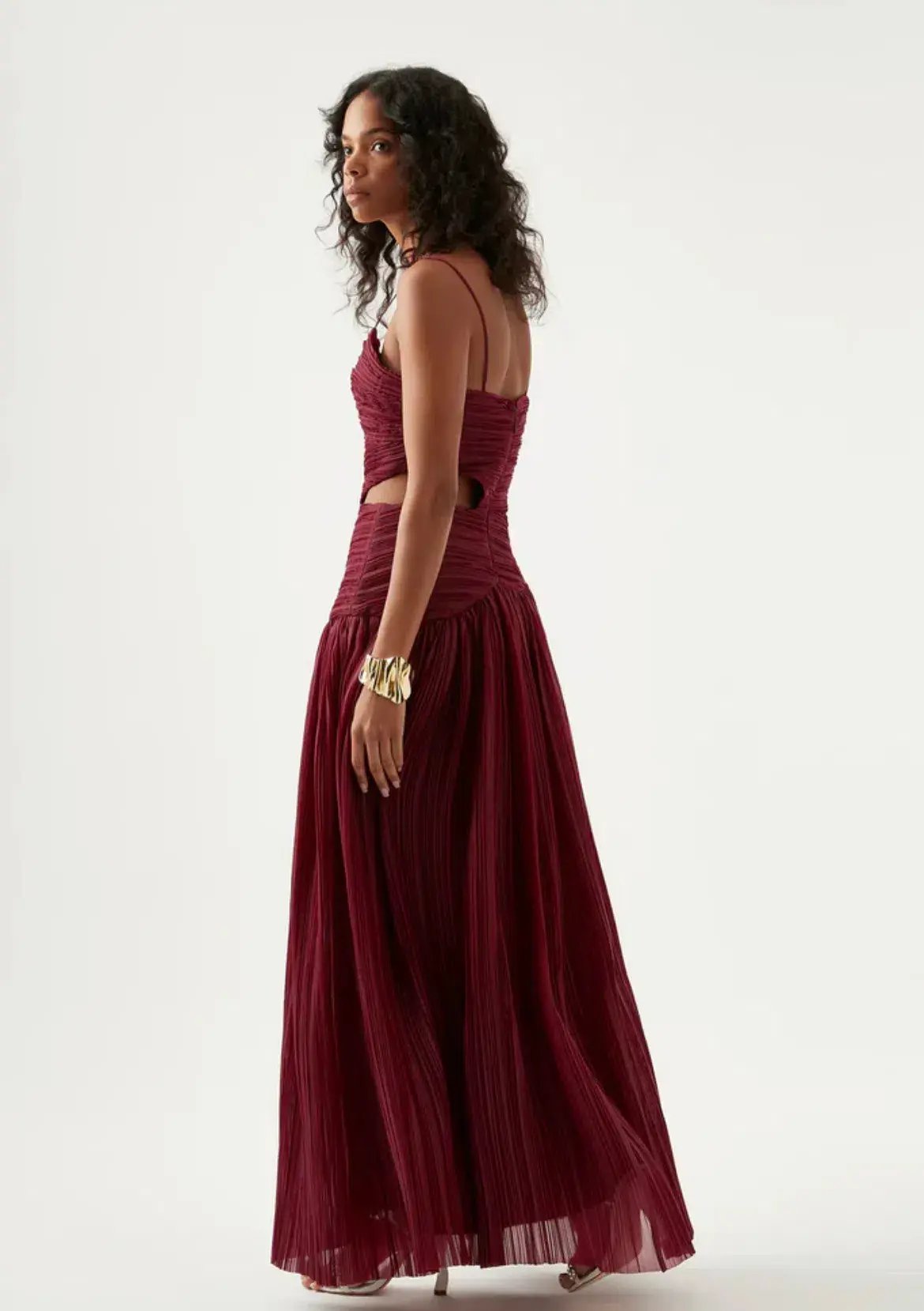 Aje Laurier Wave Maxi Dress Size AU 12 photo 3