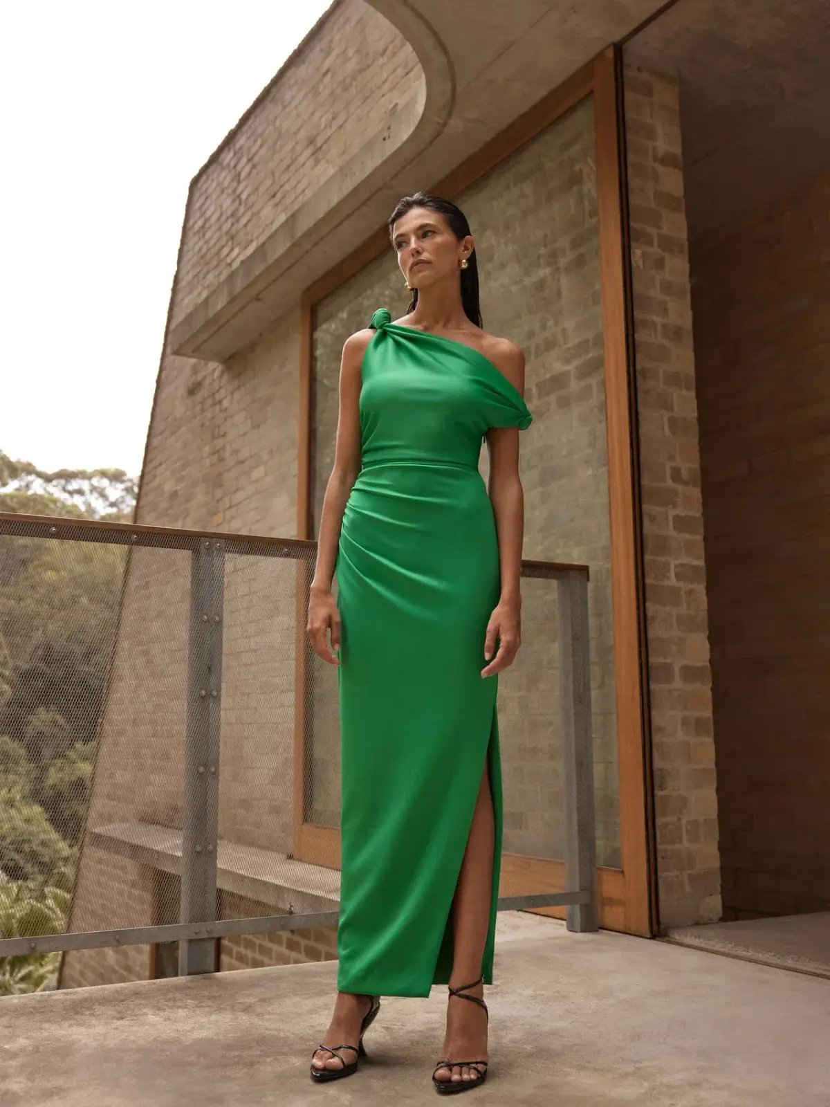 Sheike Ludlow Maxi Dress Green Size AU 10 photo 4