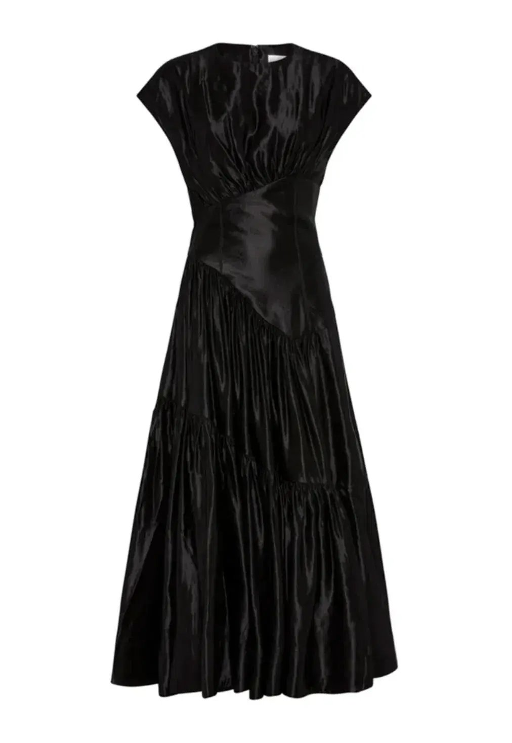 Aje Serendipity Reflection Midi Dress in Black Size AU 16 photo 4