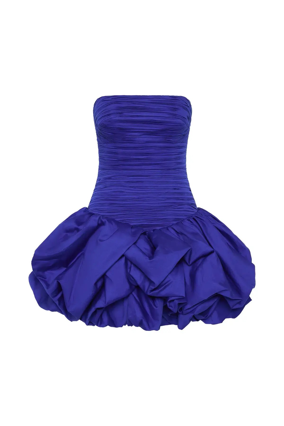 Aje Violette Bubble Hem Mini Dress in Blue Size 10 photo 4
