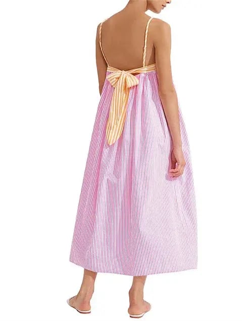 Steele Chesca Dress Island Stripe Size S photo 3